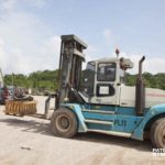 A 10-year-old Konecranes forklift still doing good service at Idupriem Mine, Ghana.