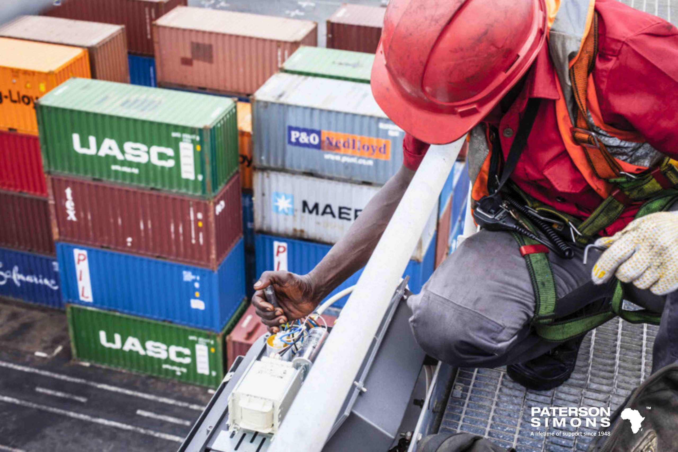 13091,13091,Safety harnesses and lanyards for working at height.,5-10-scaled.jpg,493944,https://www.patersonsimons.com/wp-content/uploads/2018/06/5-10-scaled.jpg,https://www.patersonsimons.com/products/hoist-rigging/hire-or-buy-crane-hoist-and-rigging-throughout-west-africa/5-14/,Safety harnesses and lanyards for working at height.,7,Safety harnesses and lanyards for working at height.,Safety harnesses and lanyards for working at height.,5-14,inherit,1370,2024-01-11 08:28:55,2024-01-11 08:29:14,0,image/jpeg,image,jpeg,https://www.patersonsimons.com/wp-includes/images/media/default.png,2560,1707