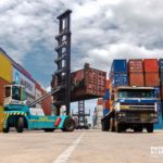 A KC ECH operating at Meridian Port Services (MPS), Tema.