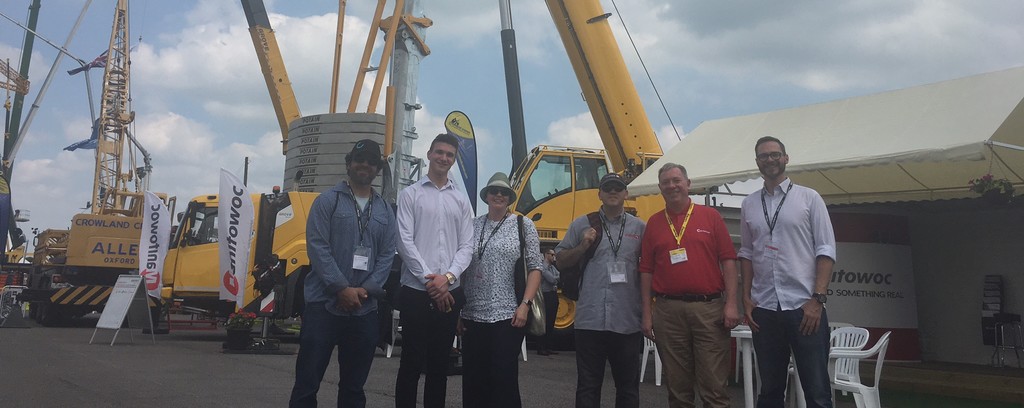 Our office staff get a taste for heavy lift machinery