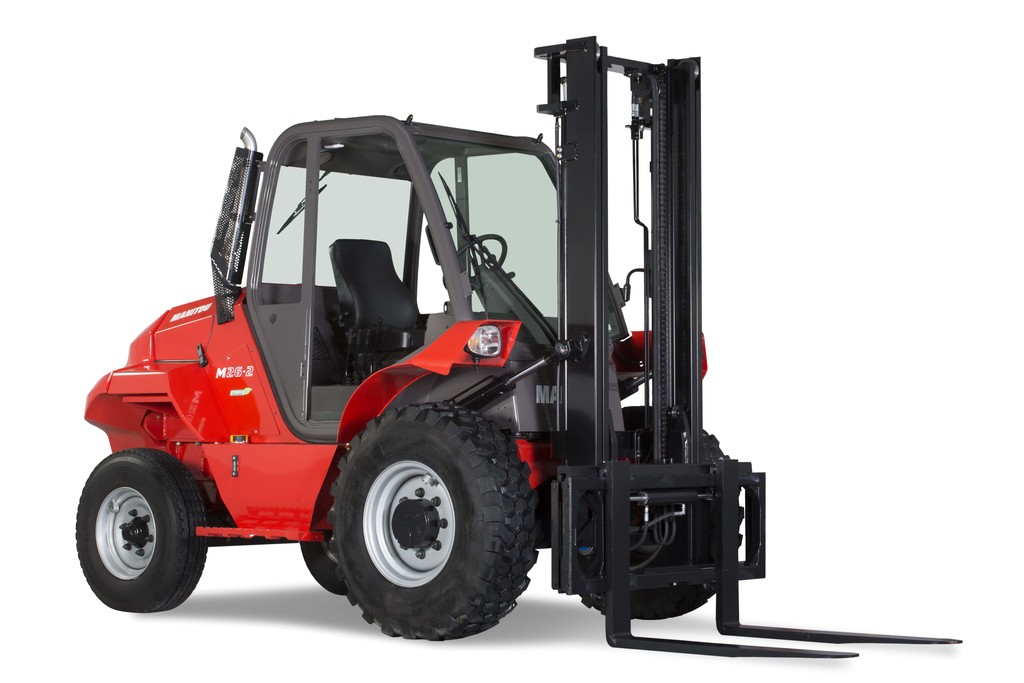Manitou Rough Terrain Forklift available throughout West Africa.