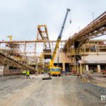 A GMK on a mine site in Ghana.