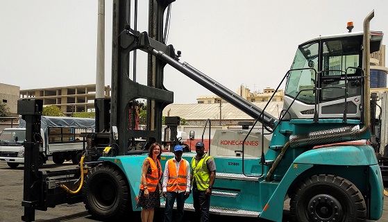 Handover to Bollore, Dakar Port