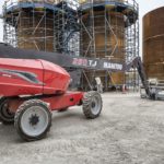 Nacelles élévatrices Manitou à SubSea 7, Takoradi, Ghana.