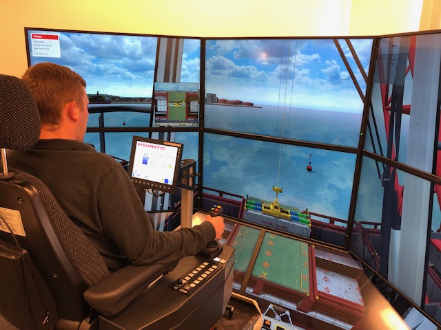 We visit the Konecranes Simulator