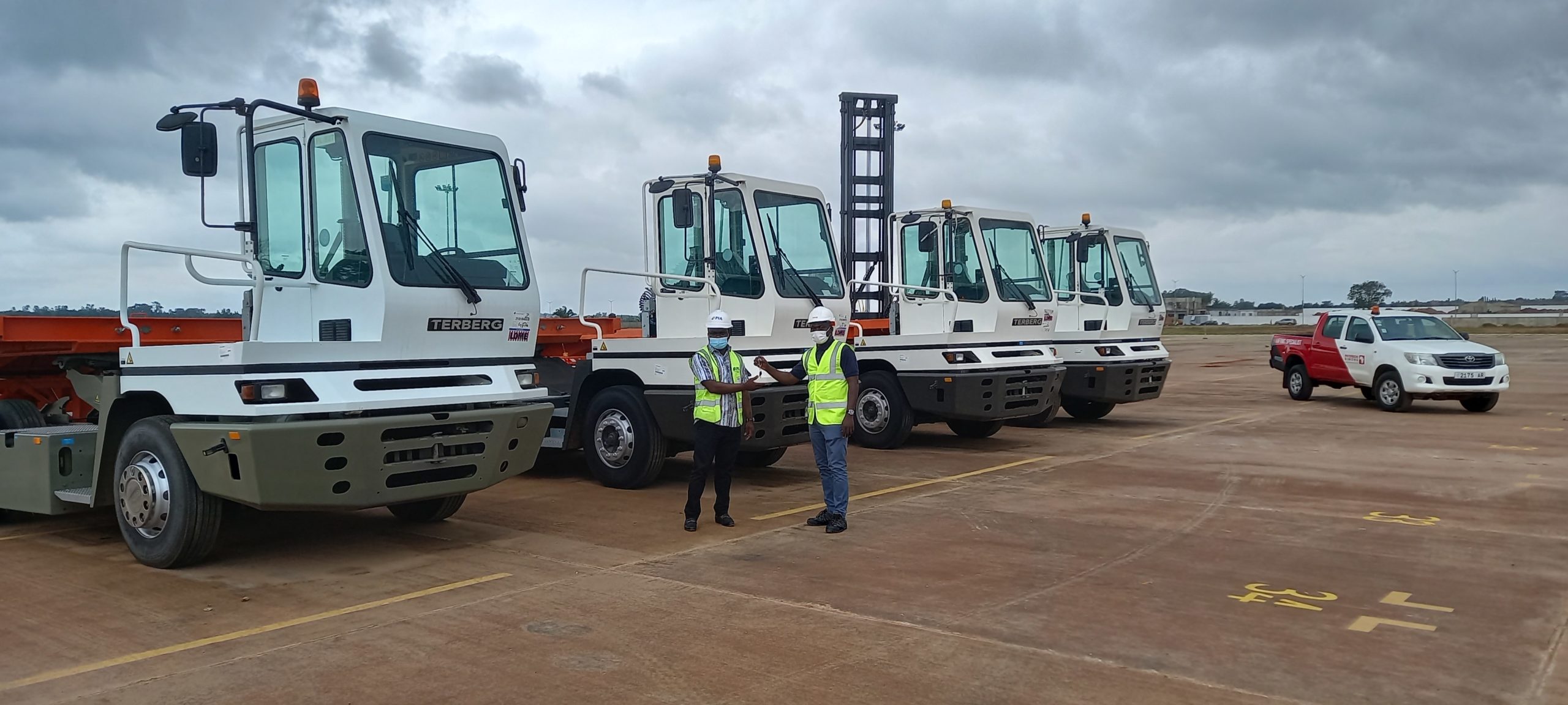 PATERSON SIMONS COMMISSIONS TERBERG TRACTORS AND A KONECRANES LIFTACE TO PLATEFORME INDUSTRIELLE D’ADETIKOPE (PIA) IN TOGO