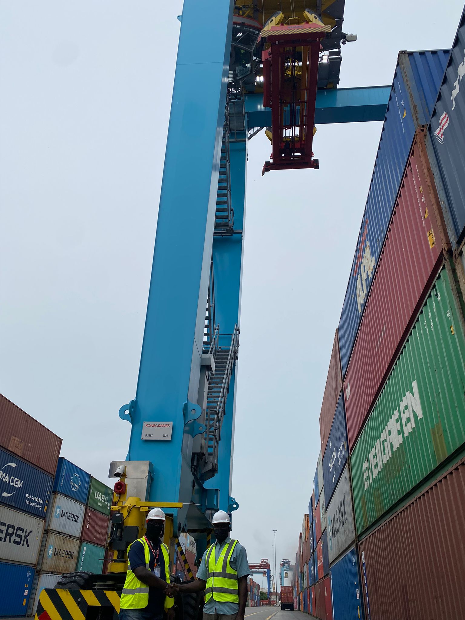 SIX KONECRANES 16W RTGS JOIN FLEET AT APMT APAPA!