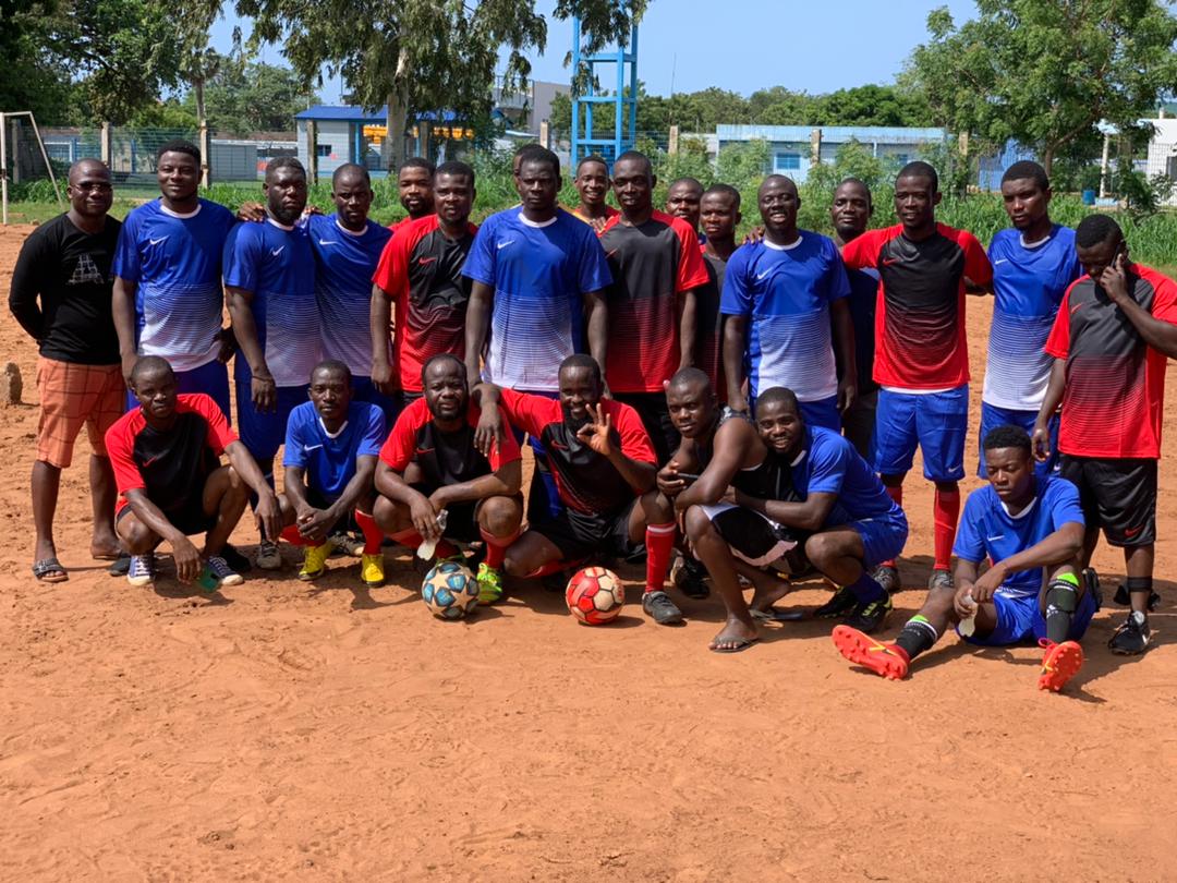 PATERSON SIMONS TOGO STAFF CELEBRATE LABOUR DAY WITH STAFF LUNCH & FRIENDLY FOOTBALL MATCH!