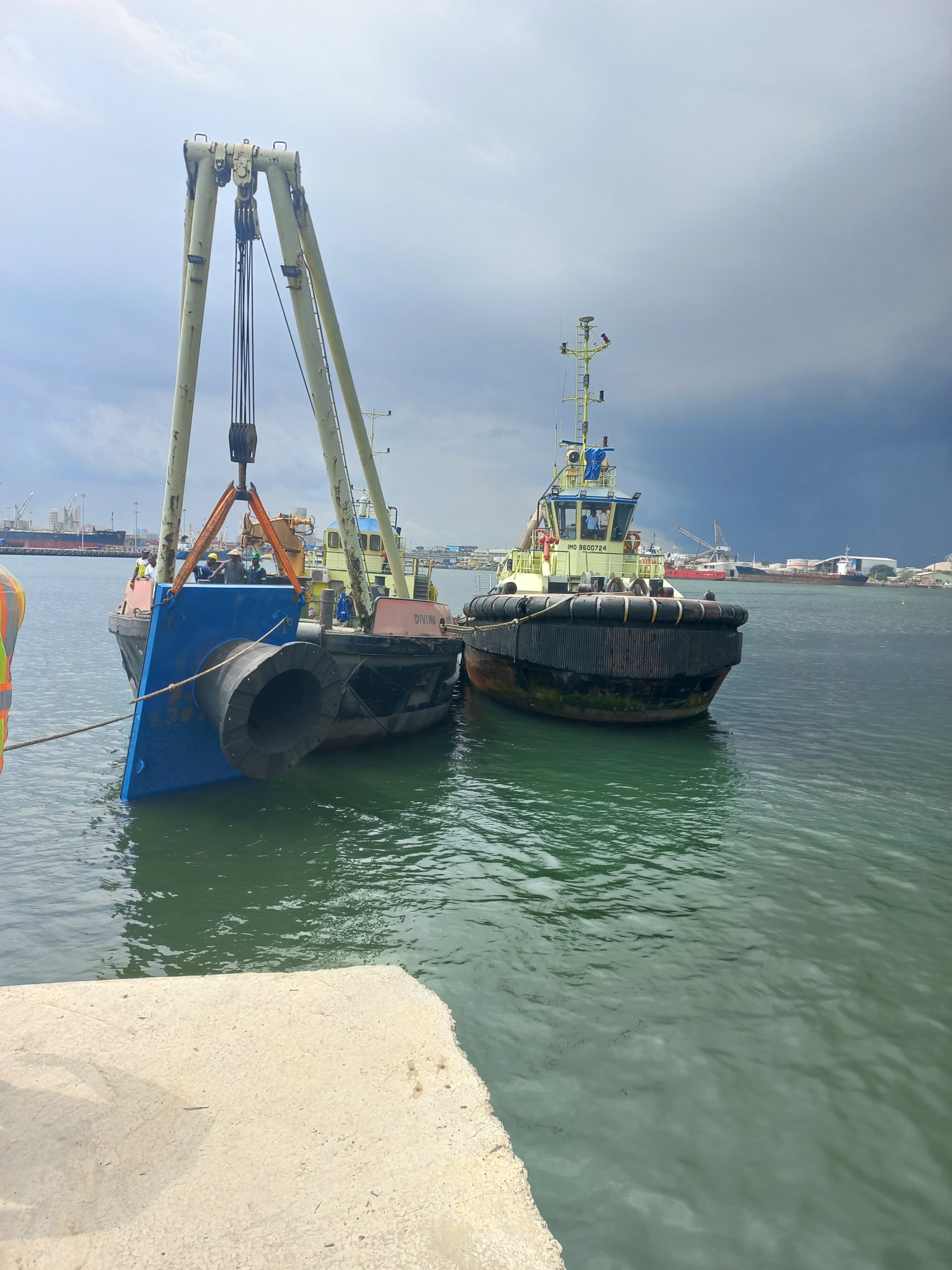 TRELLEBORG FENDERS INSTALLED AT GHANA PORTS & HARBOURS AUTHORITY, IN TEMA