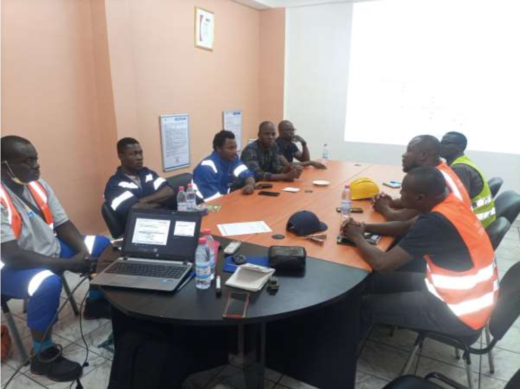 FRENCH RTG TRAINING FOR TECHNICIANS AT BOLLORE, BENIN TERMINAL