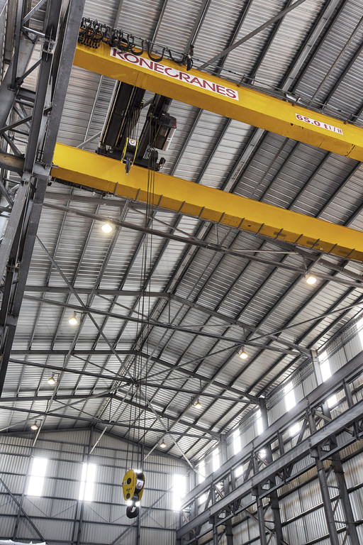 A Konecranes Overhead Crane for the oil industry in Ghana 