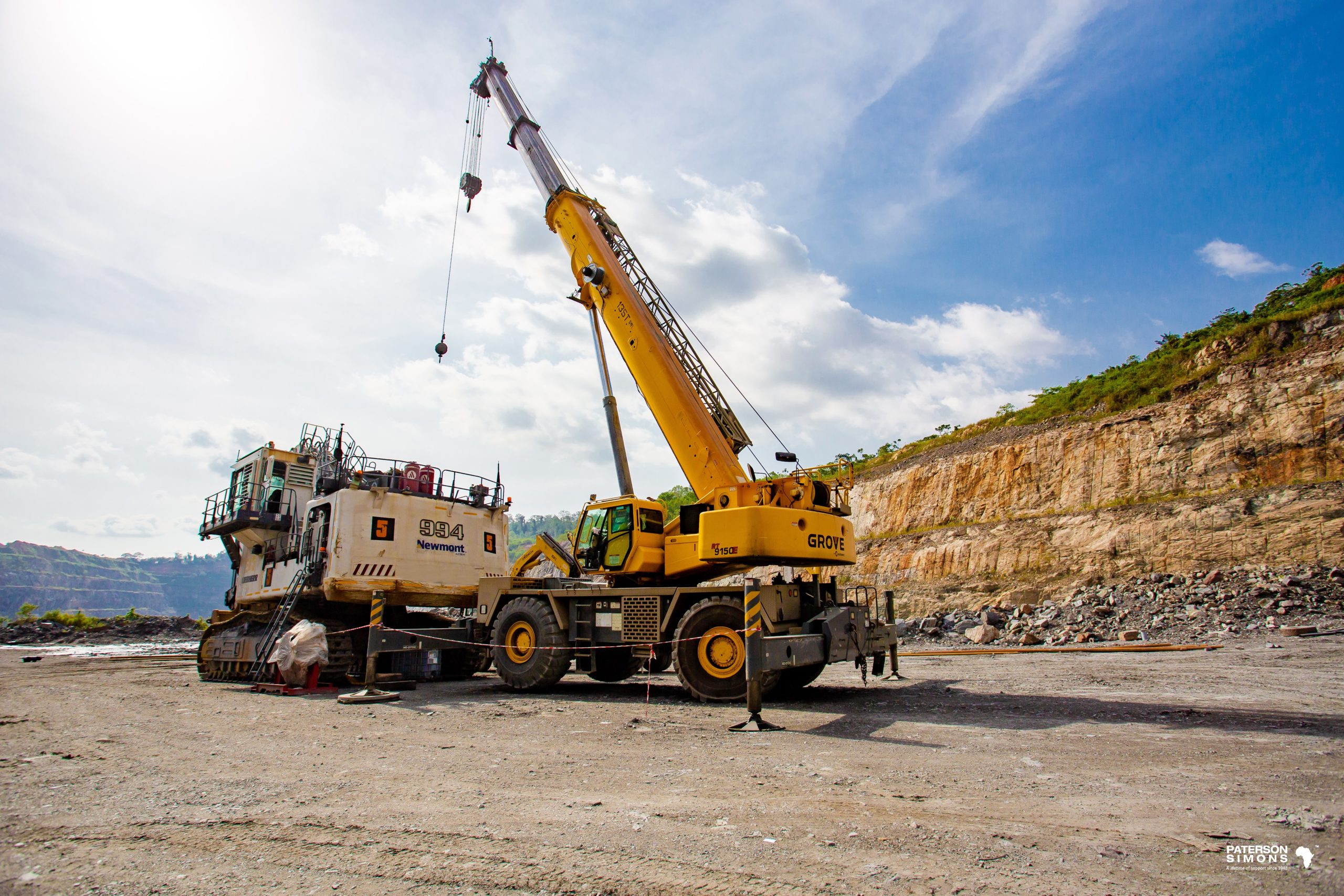 NEW: MANITOWOC CRANE GROUP GUIDANCE TO OWNERS & OPERATORS OF GROVE ROUGH TERRAIN CRANES ON TRAVELLING ON SLOPES