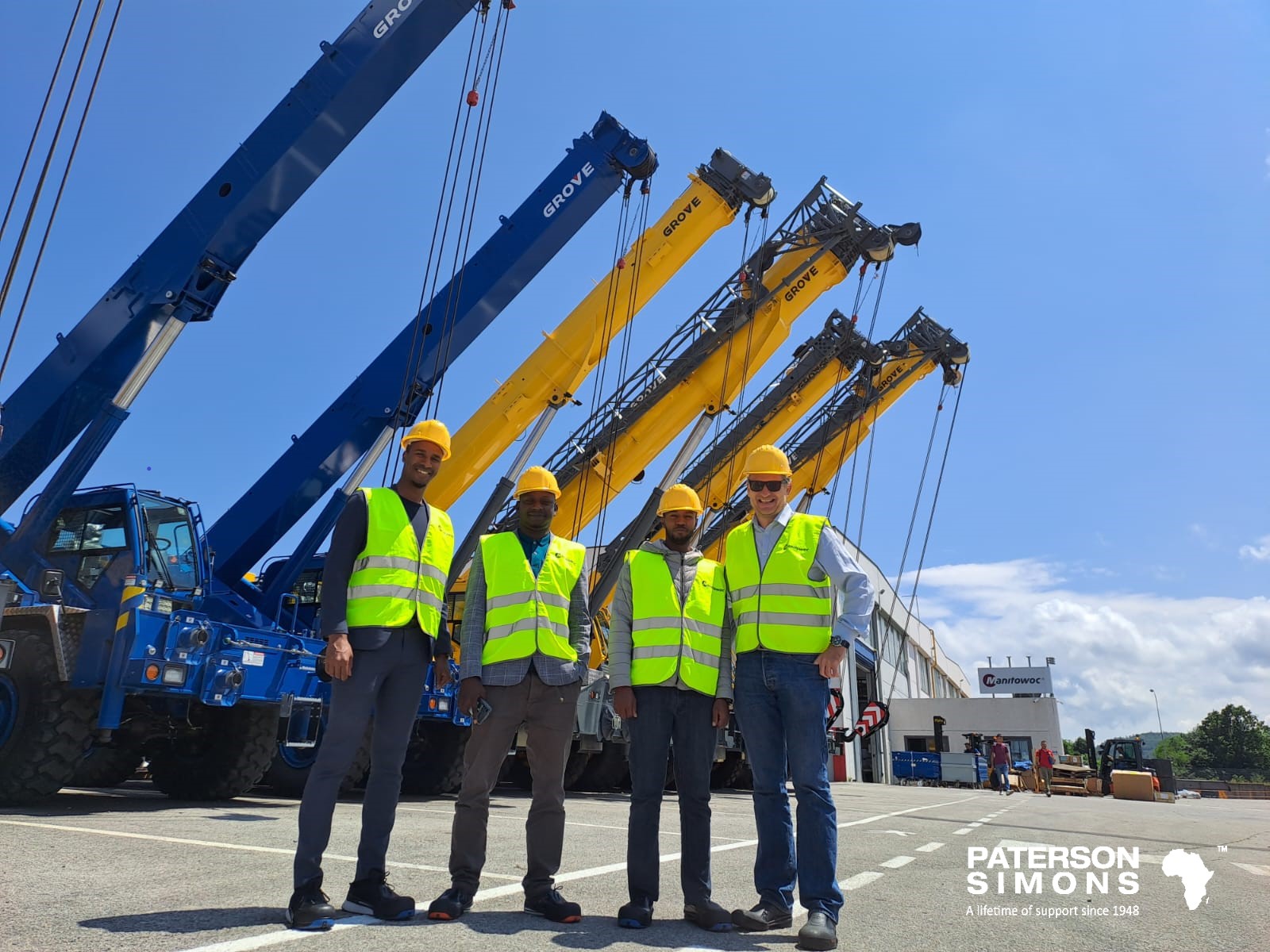 SUCCESSFUL GROVE CRANES TECHNICAL TRAINING FOR LARGE MINING COMPANY IN MAURITANIA