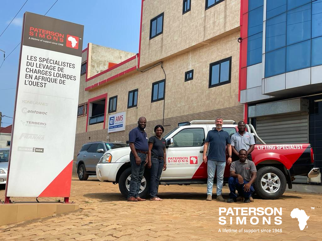 UN BONJOUR DE NOTRE BUREAU PATERSON SIMONS A LOMÉ !