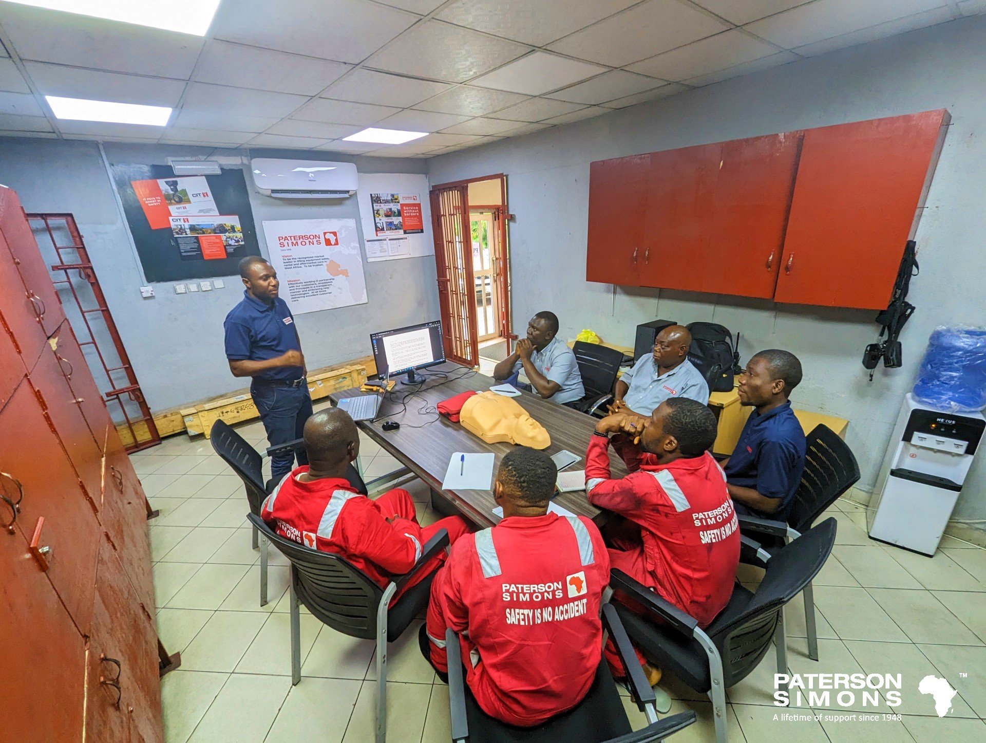 PATERSON SIMONS CONDUCTS COMPREHENSIVE RISK ASSESSMENT AND CHEMICAL SAFETY TRAINING FOR ENGINEERS IN NIGERIA