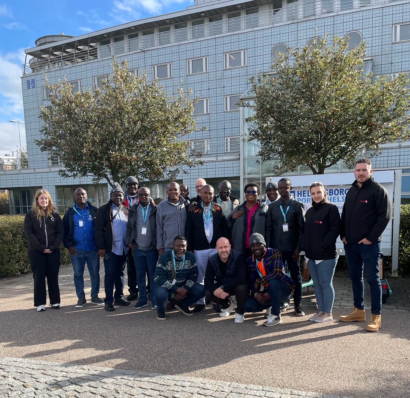 FORMATION TECHNIQUE ET VISITE DE L’USINE KONECRANES LIFTTRUCKS A MARKARYD, SUEDE POUR L’AUTORITE DES PORTS DU GHANA ET PATERSON SIMONS