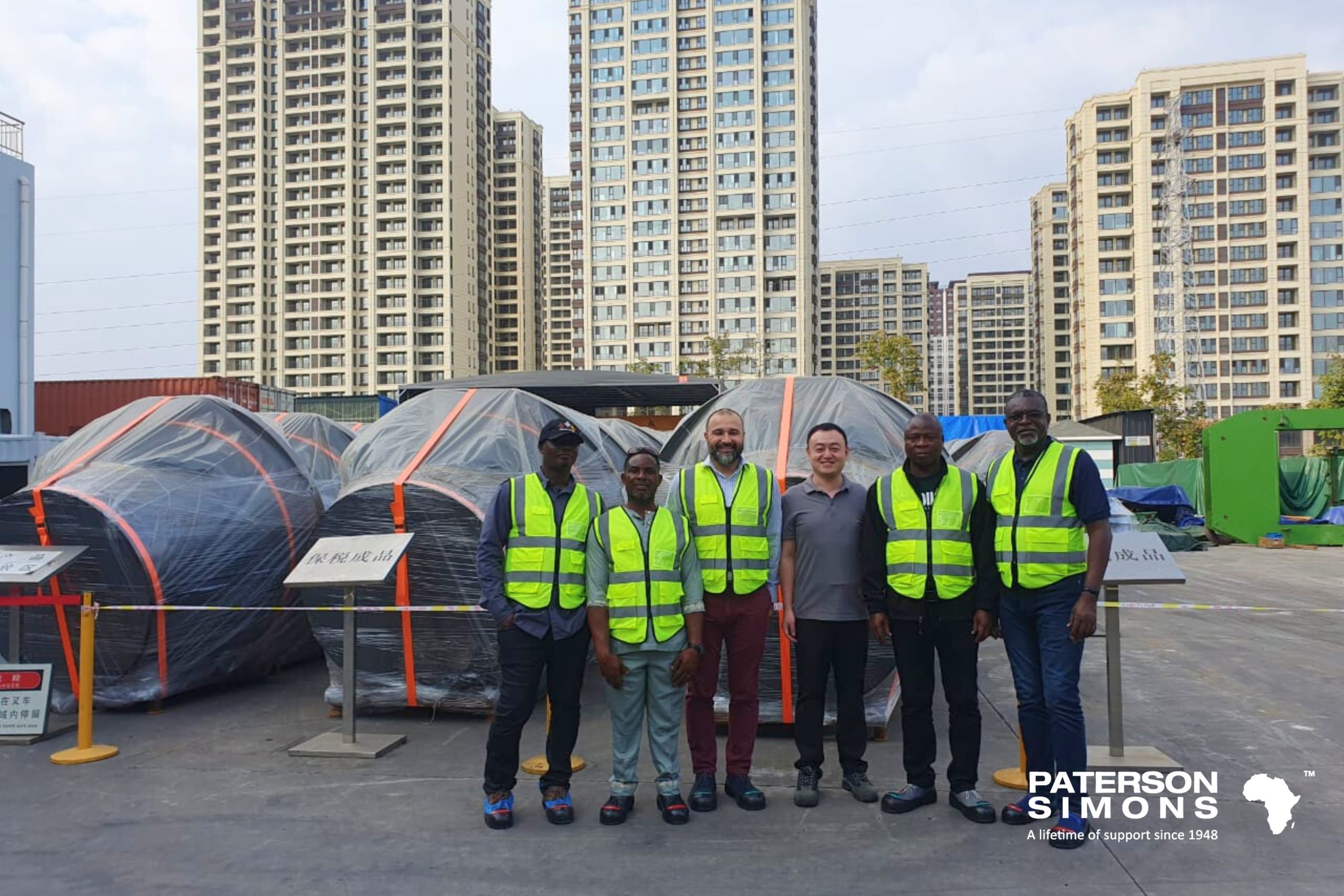 GPHA TEMA TEAM VISIT TRELLEBORG MANUFACTURING FACILITY IN QINGDAO, CHINA