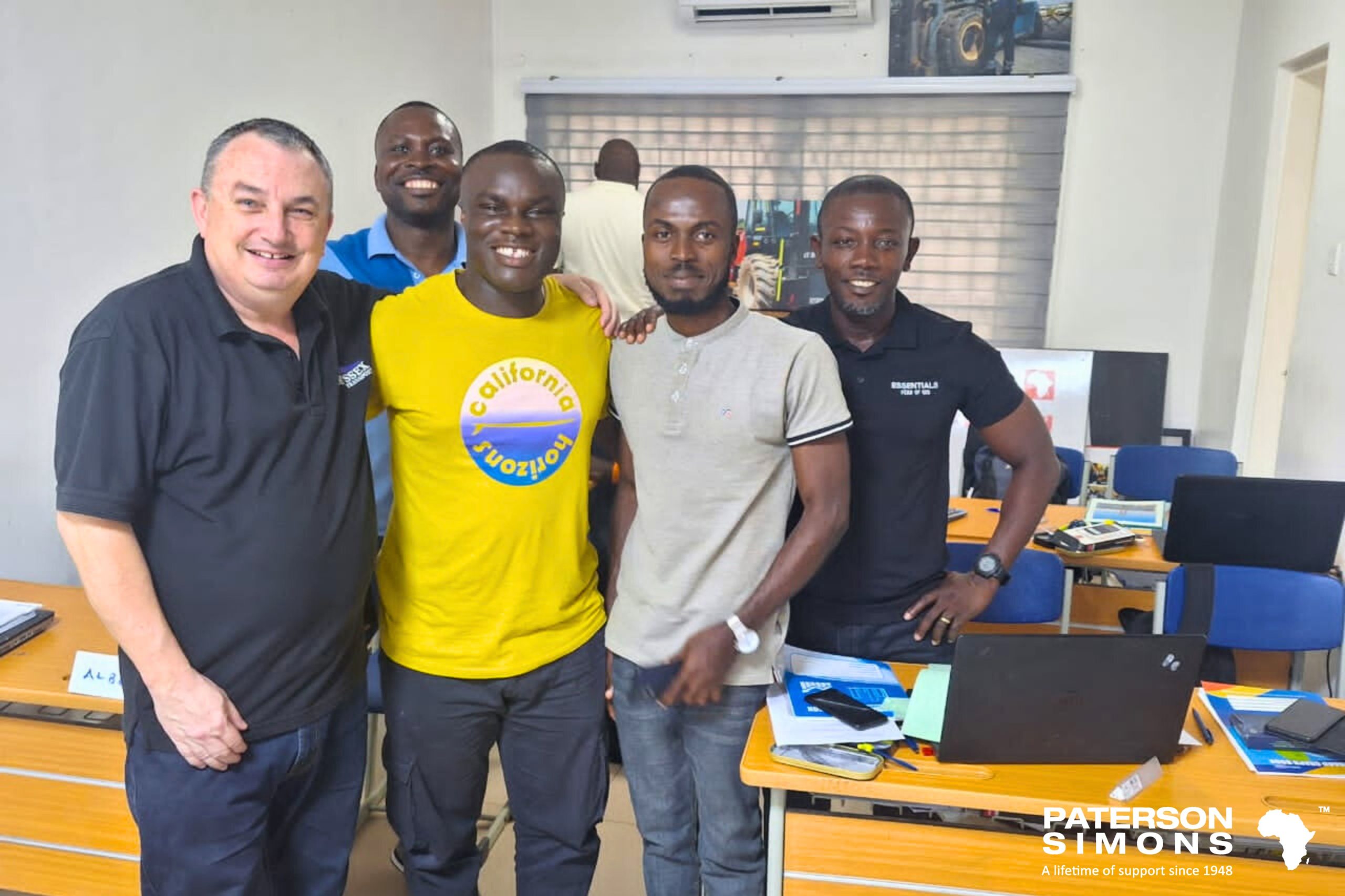 FORMATION AU CENTRE DE FORMATION DE PASICO GHANA A TEMA