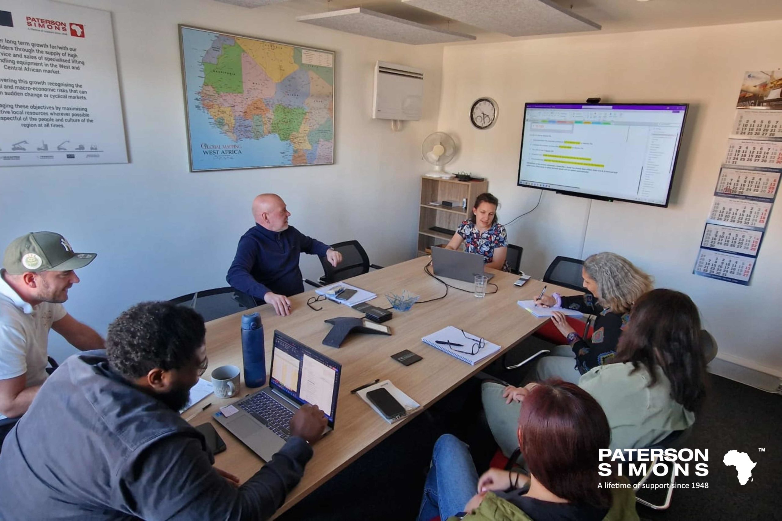 RECENT PROMOTIONS AT PATERSON SIMONS