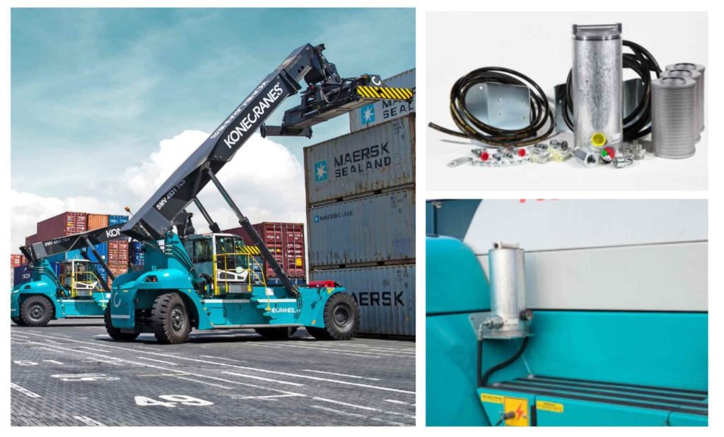 EXTEND THE LIFETIME OF YOUR HYDRAULIC OIL WITH THE KONECRANES HYDRAULIC LONG-LIFE FILTER
