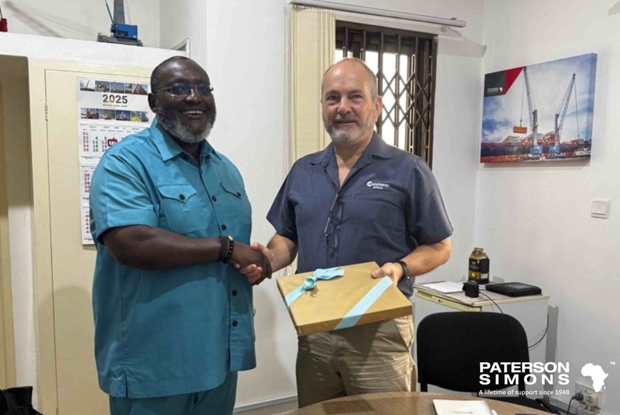 PATERSON SIMONS IS PROUD TO HONOUR PAUL ROGERS, MANITOWOC AFRICA DIRECTOR, AS HE PREPARES TO TAKE ON AN EXCITING NEW CHAPTER WITH MANITOWOC EUROPE!