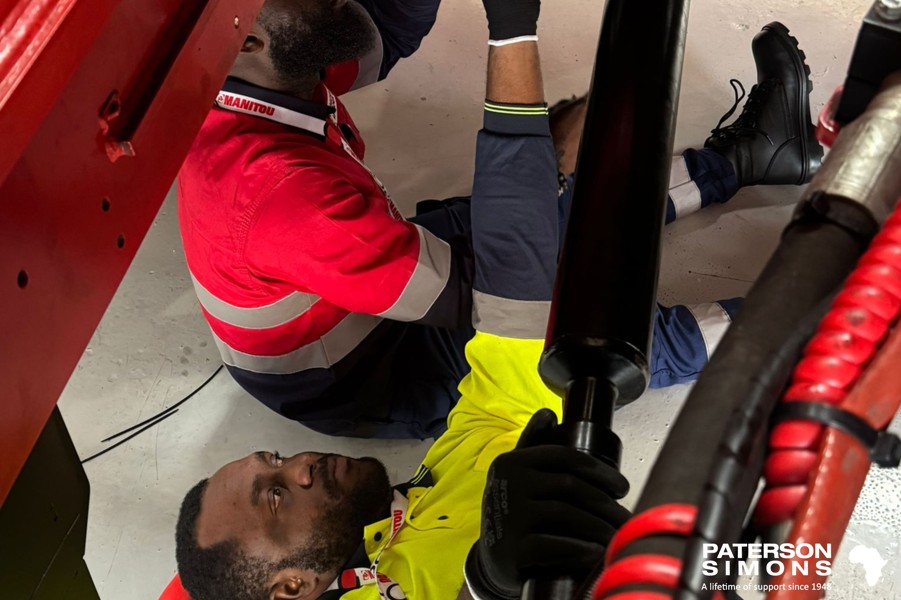 PASICO GHANA (A SUBSIDIARY OF PATERSON SIMONS) INVESTS IN ENGINEER DEVELOPMENT WITH MANITOU TRAINING IN SOUTH AFRICA