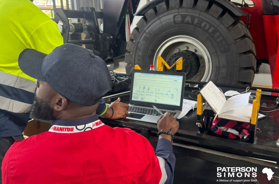PASICO GHANA (A SUBSIDIARY OF PATERSON SIMONS) INVESTS IN ENGINEER DEVELOPMENT WITH MANITOU TRAINING IN SOUTH AFRICA