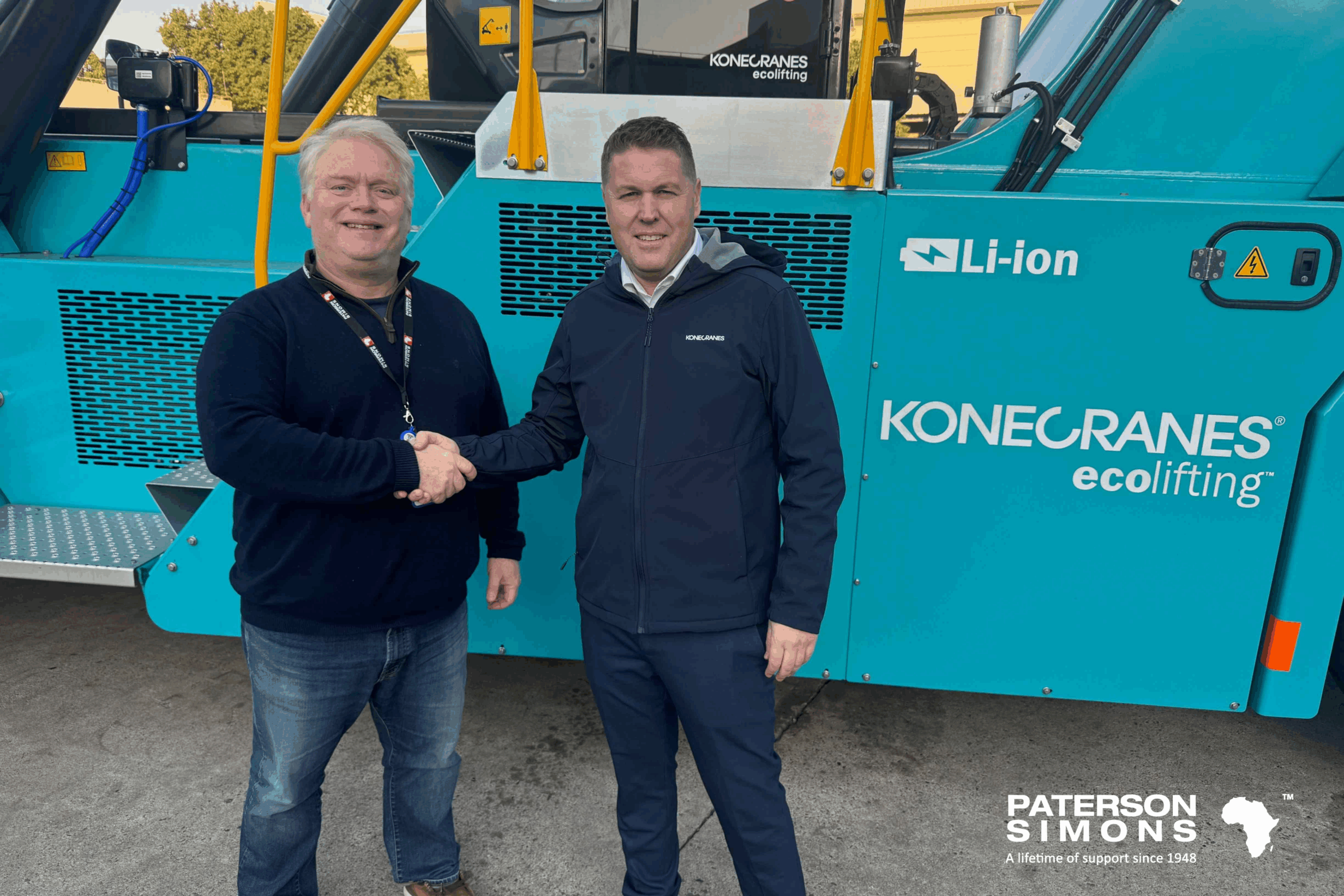 KONECRANES UNVEILS NEW ELECTRIC REACH STACKER, EXPANDING ITS ECOLIFTING™ PORTFOLIO!