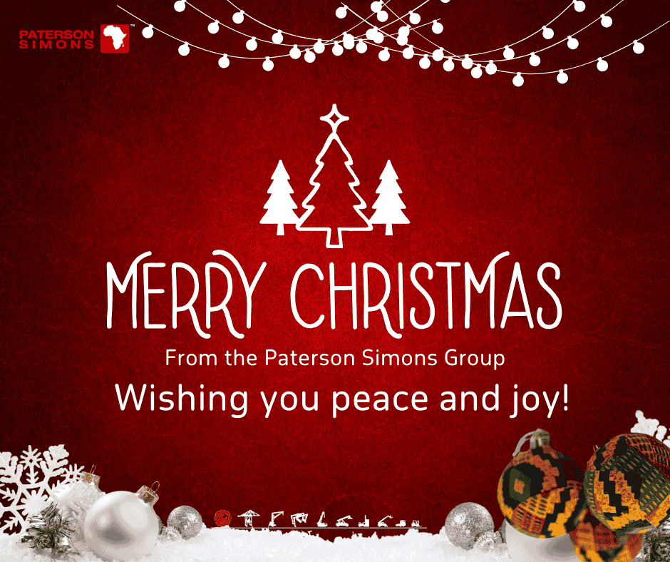 MERRY CHRISTMAS FROM THE PATERSON SIMONS GROUP!