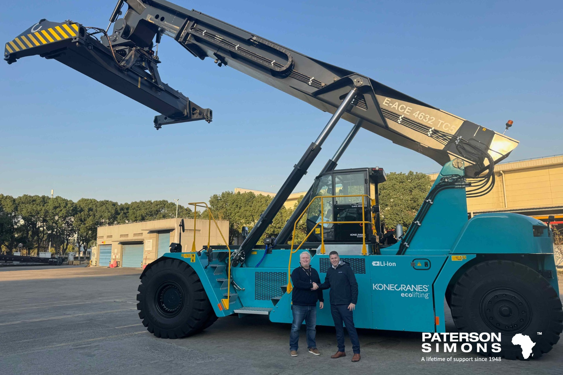 KONECRANES DEVOILE UN NOUVEAU CHARIOT ELEVATEUR ELECTRIQUE, ETENDANT SA GAMME ECOLIFTING™!