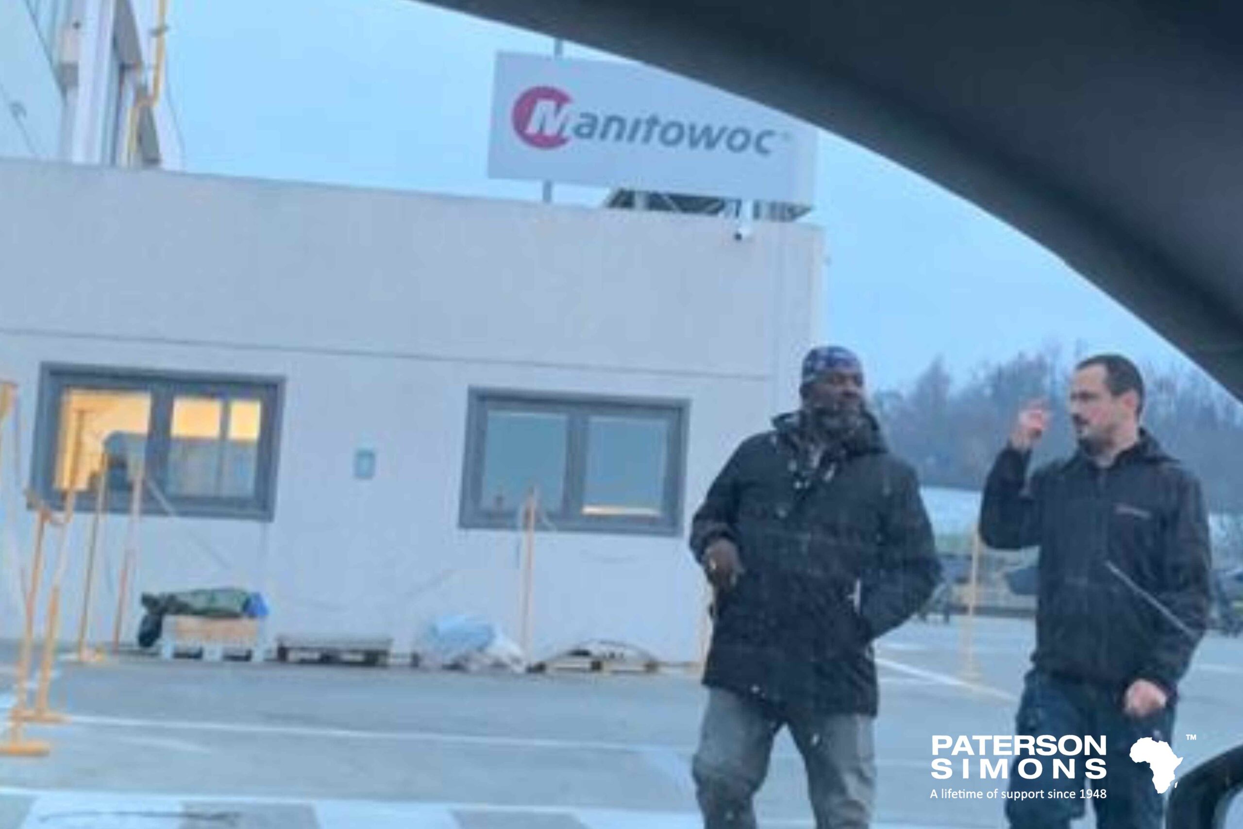 PATERSON SIMONS CONDUCTS MANITOWOC TRAINING FOR GHANA PORTS AND HARBOURS AUTHORITY IN ITALY