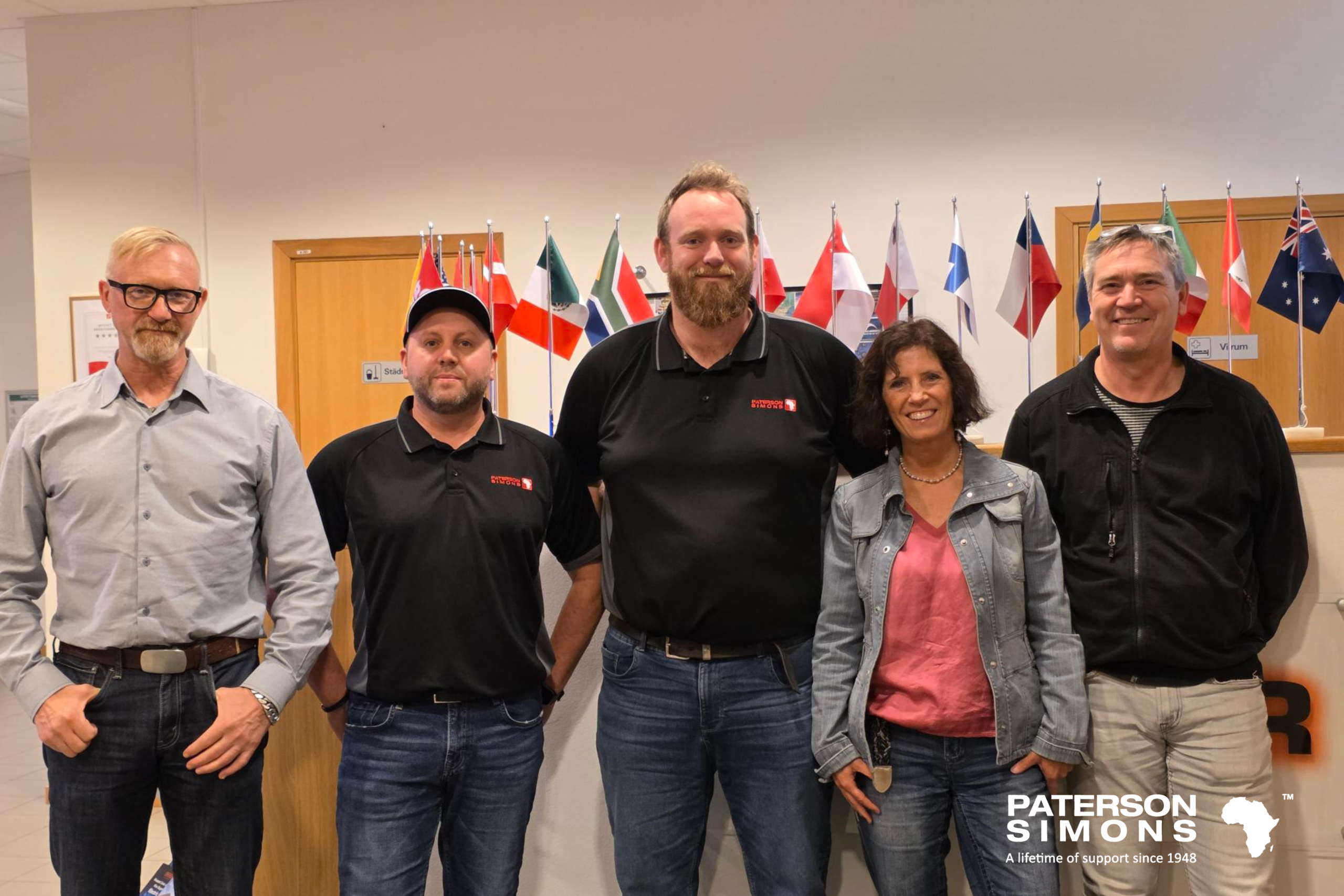 PATERSON SIMONS TEAM COMPLETES ADVANCED FOGMAKER CERTIFICATION IN SWEDEN