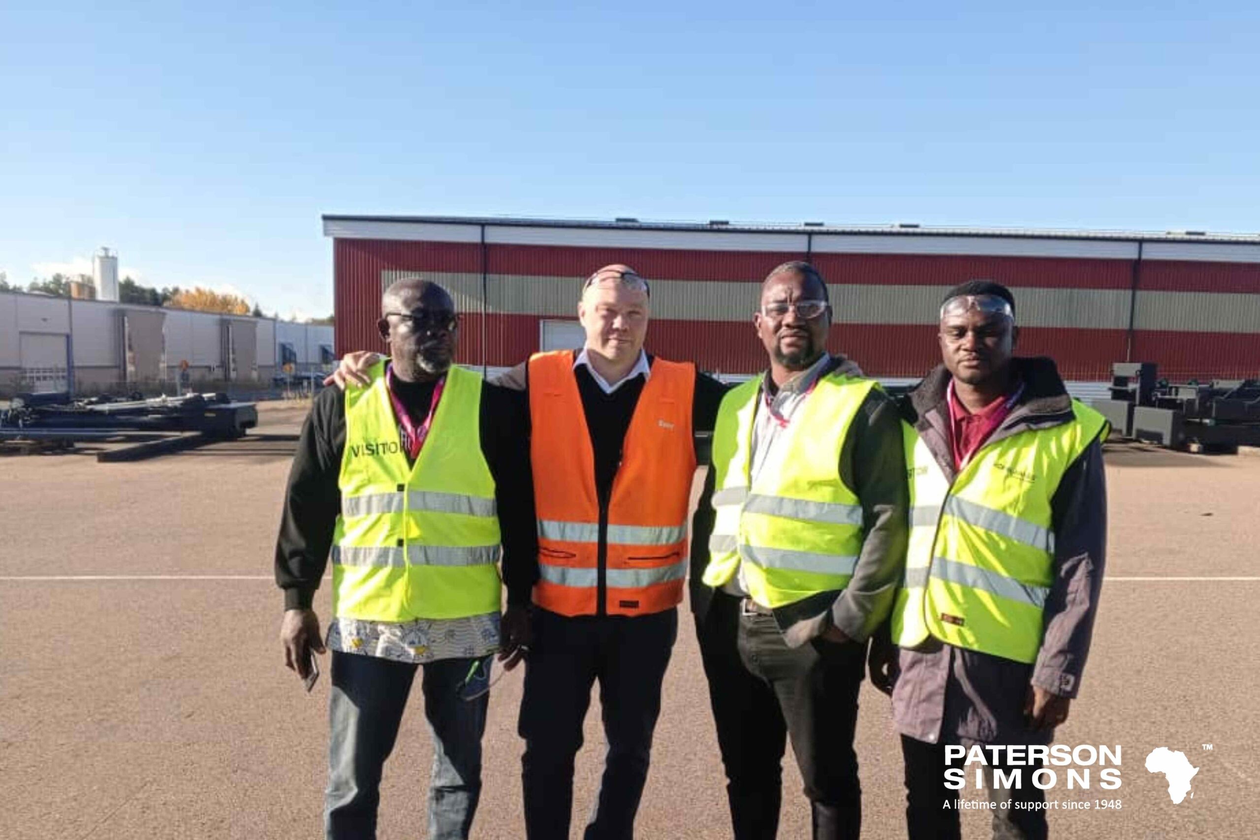 PATERSON SIMONS CONDUCTS KONECRANES LIFTTRUCKS TECHNICAL TRAINING FOR GHANA PORTS & HARBOURS AUTHORITY IN SWEDEN