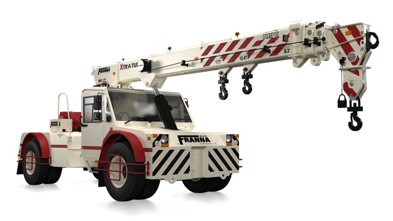COMPACT POWER AND FAST DEPLOYMENT: THE FRANNA FR17C PICK AND CARRY CRANE DELIVERS RUGGED 17-TONNE LIFTING PERFORMANCE!