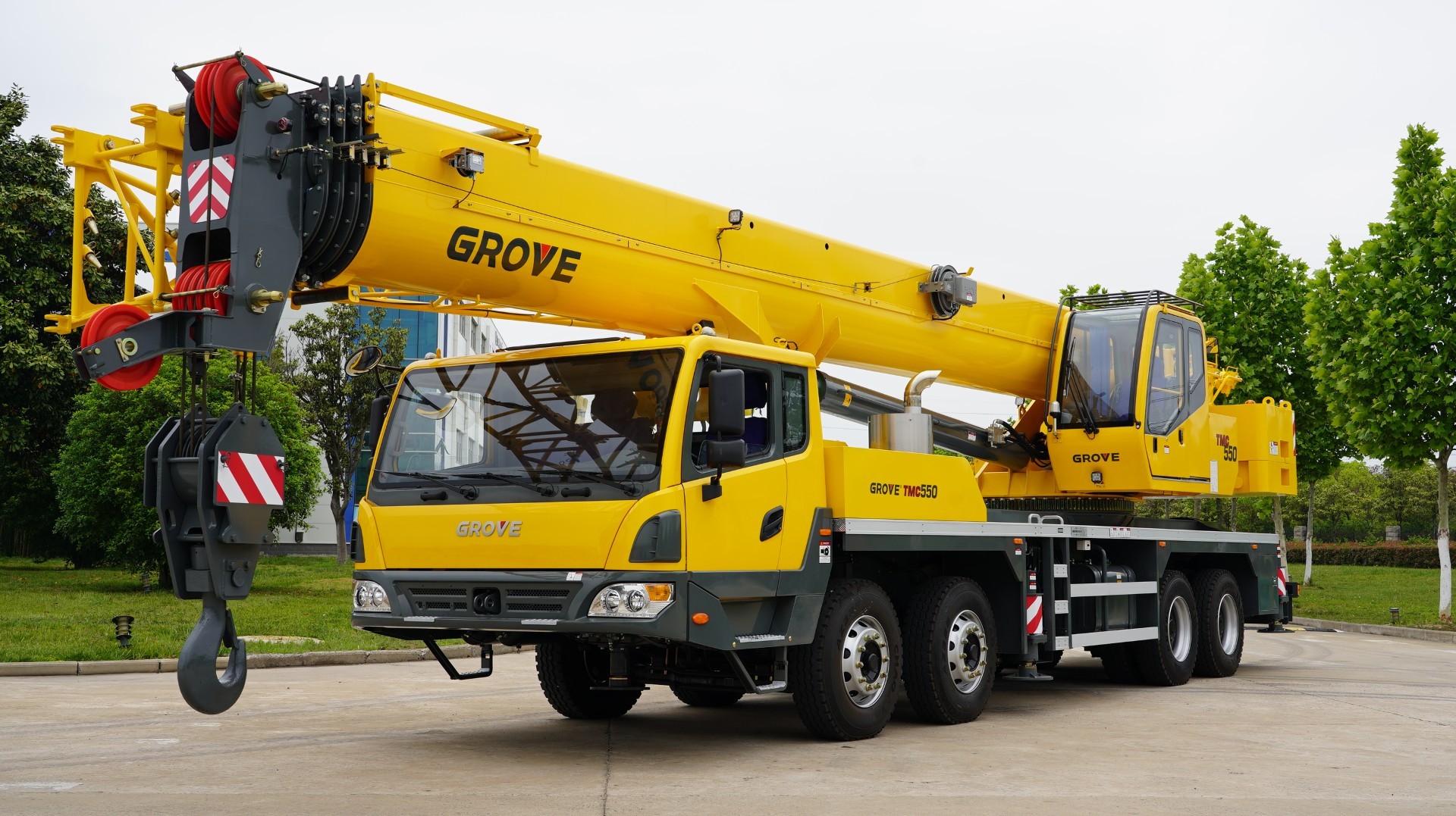 NEW GROVE 55T TRUCK MOUNTED CRANE TMC550 – NOW AVAILABLE!
