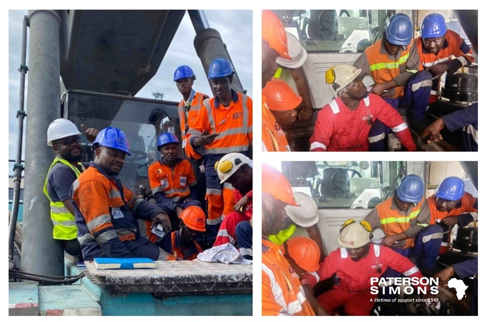 PATERSON SIMONS DELIVERS PRACTICAL TECHNICAL TRAINING FOR RÉGIE DU TERMINAL À CONTENEURS (RTC S.A) IN DOUALA, CAMEROON