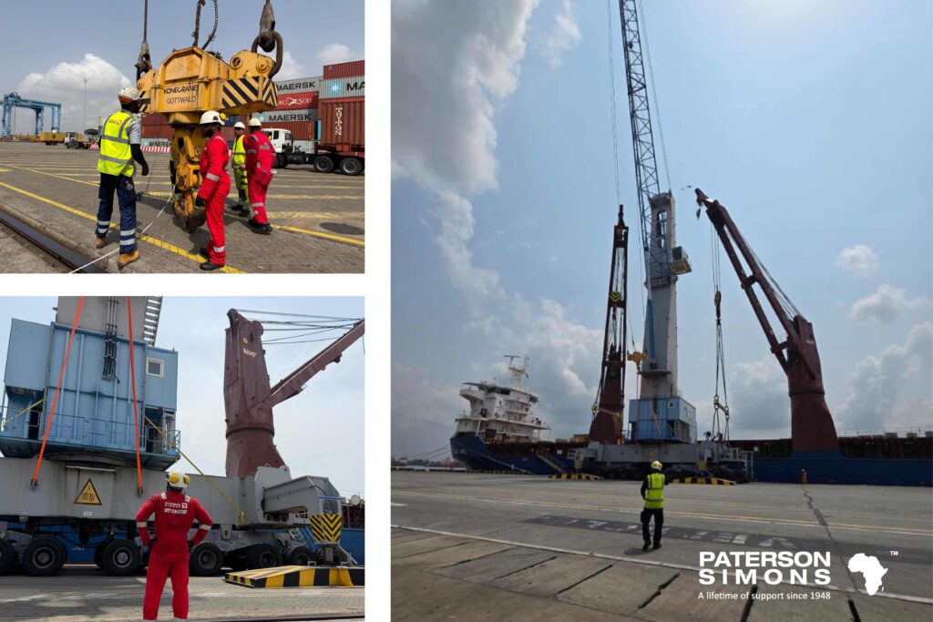 KONECRANES GOTTWALD MOBILE HARBOUR CRANE SUCCESSFULLY MOBILISED FROM GHANA TO NIGERIA TO SUPPORT WEST AFRICA CONTAINER TERMINAL OPERATIONS