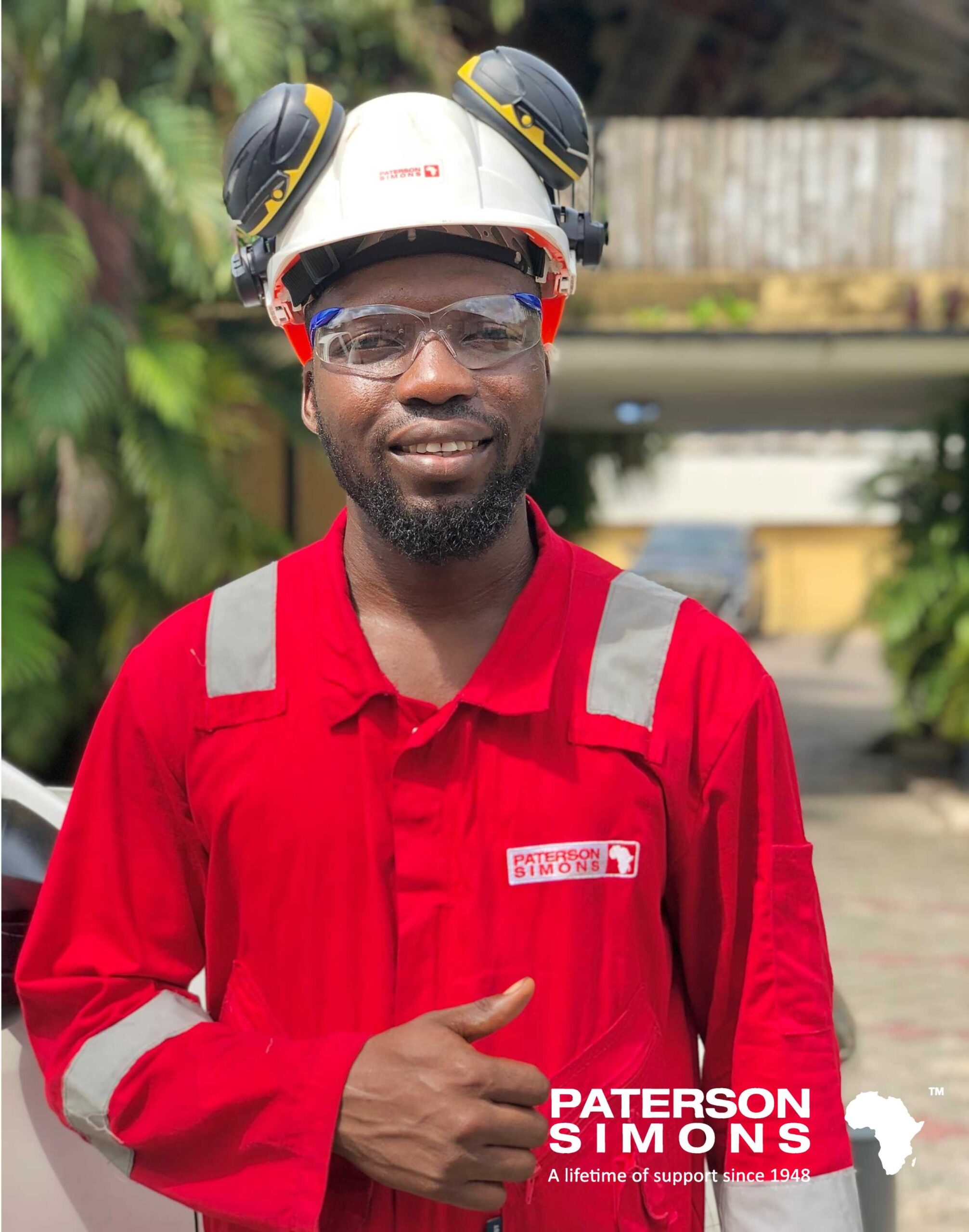 RIDWAN ADENIYI FROM PATERSON SIMONS NIGERIA RECOGNISED AS GROUP SAFETY CHAMPION!