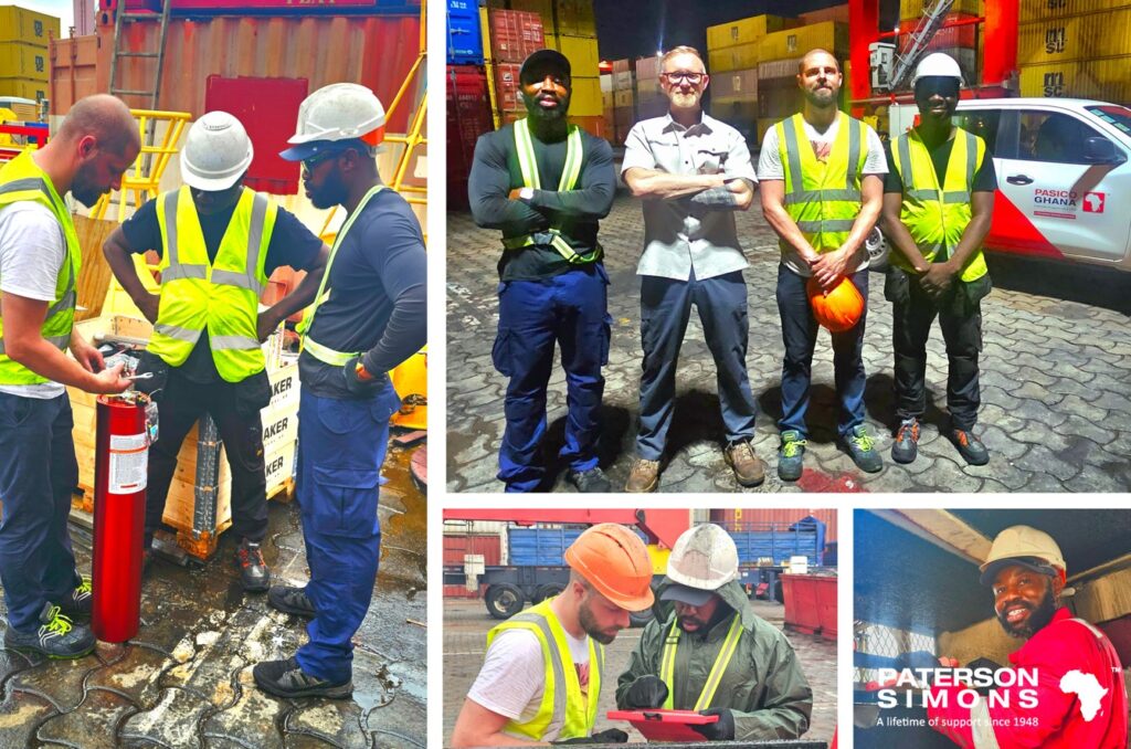 ENHANCING KONECRANES RUBBER TYRED GANTRY CRANE (RTG) SAFETY AT BENIN TERMINAL WITH FOGMAKER FIRE SUPPRESSION SYSTEMS