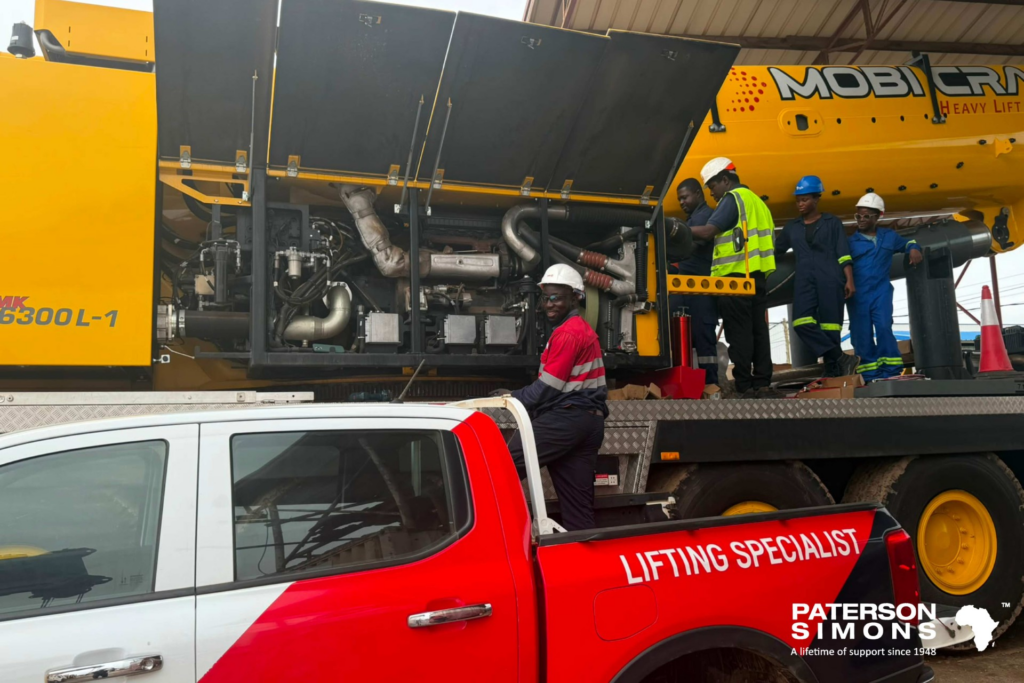 PATERSON SIMONS COMPLETES FOGMAKER FIRE SUPPRESSION INSTALLATION ON GROVE ALL-TERRAIN CRANES AT MOBICRANE