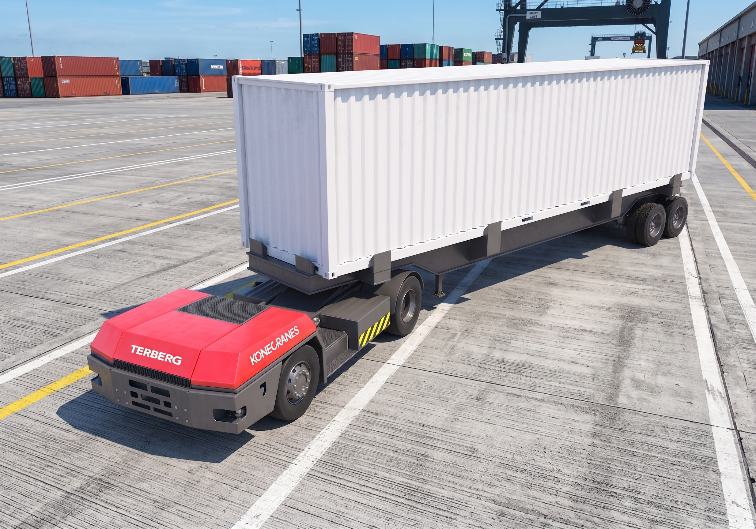 KONECRANES AUTOMATED TERMINAL TRACTORS DRIVE THE NEXT STEP IN PORT AUTOMATION