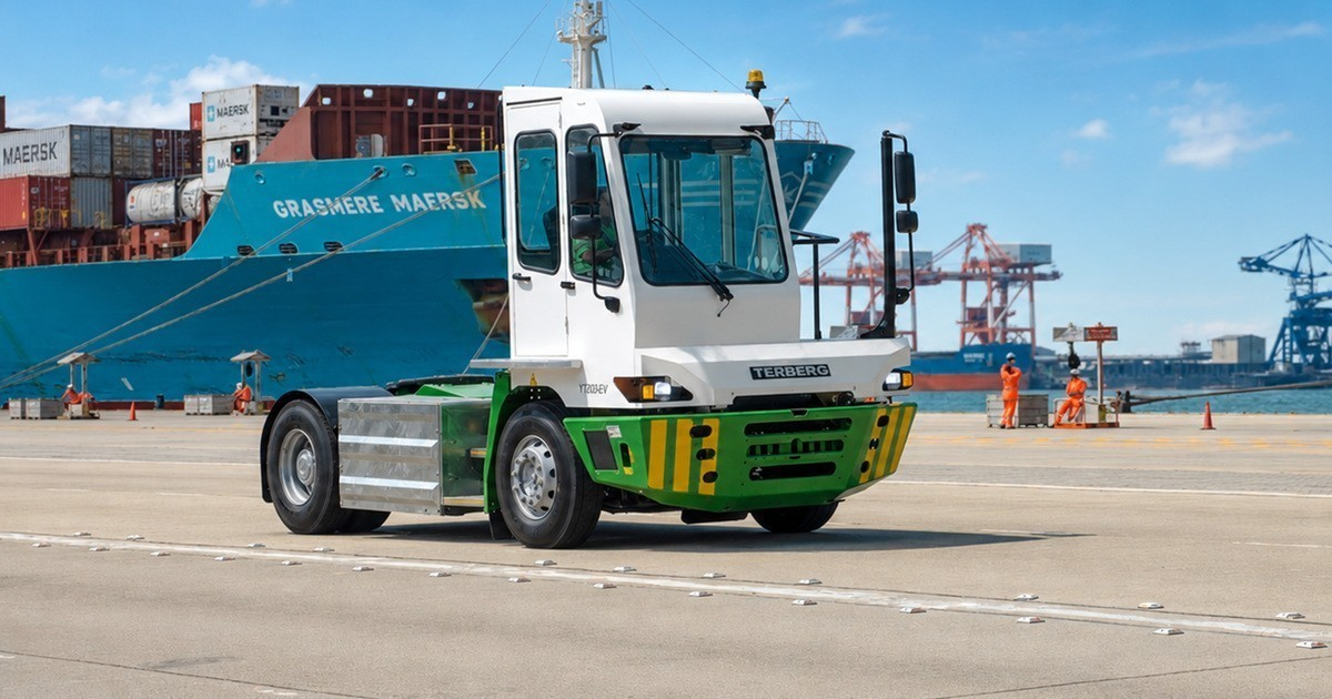 TERBERG PRESENTE LE NOUVEAU TRACTEUR DE TERMINAL ELECTRIQUE 4×2 YT201EV – CONÇU POUR OFFRIR HAUTES PERFORMANCES, FIABILITE ET EFFICACITE !
