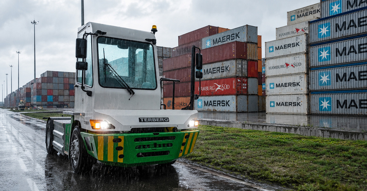 TERBERG INTRODUCES THE NEW YT201EV ELECTRIC 4×2 TERMINAL TRACTOR – DESIGNED FOR HIGH PERFORMANCE, RELIABILITY AND EFFICIENCY!