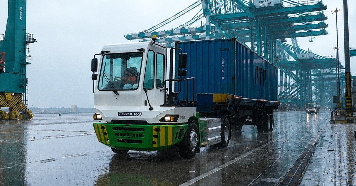TERBERG INTRODUCES THE NEW YT201EV ELECTRIC 4×2 TERMINAL TRACTOR – DESIGNED FOR HIGH PERFORMANCE, RELIABILITY AND EFFICIENCY!