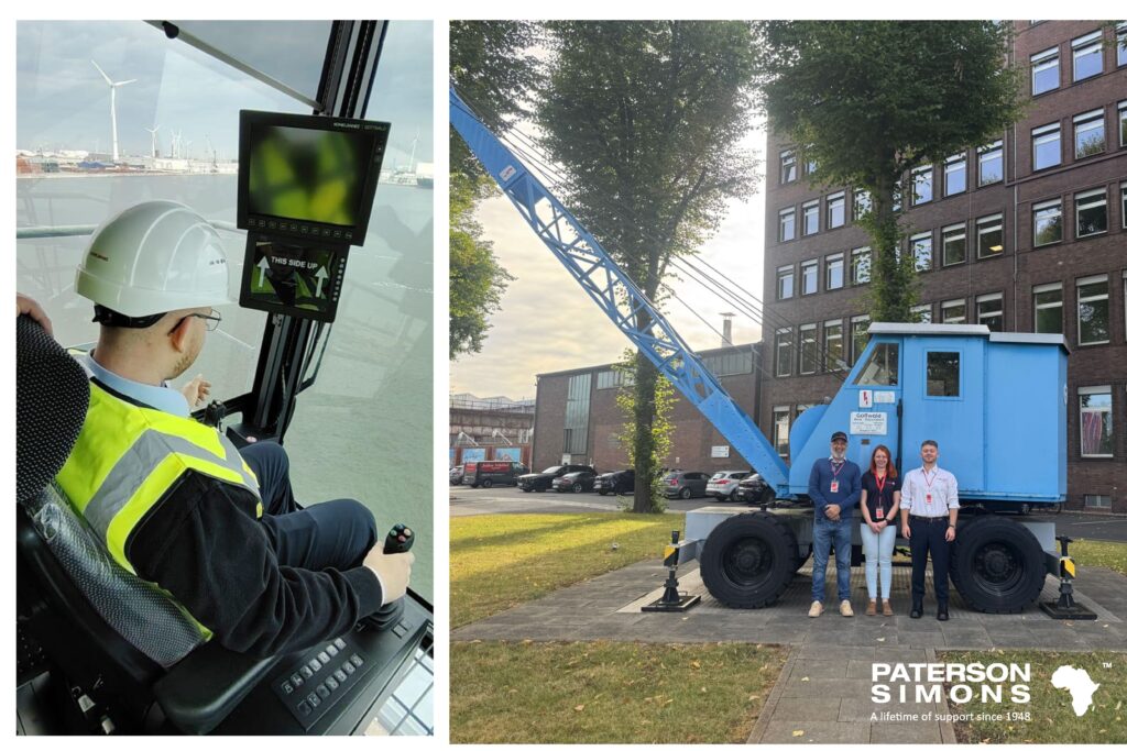 PATERSON SIMONS FURTHER STRENGTHENS MOBILE HARBOUR CRANE EXPERTISE WITH KONECRANES GOTTWALD TRAINING