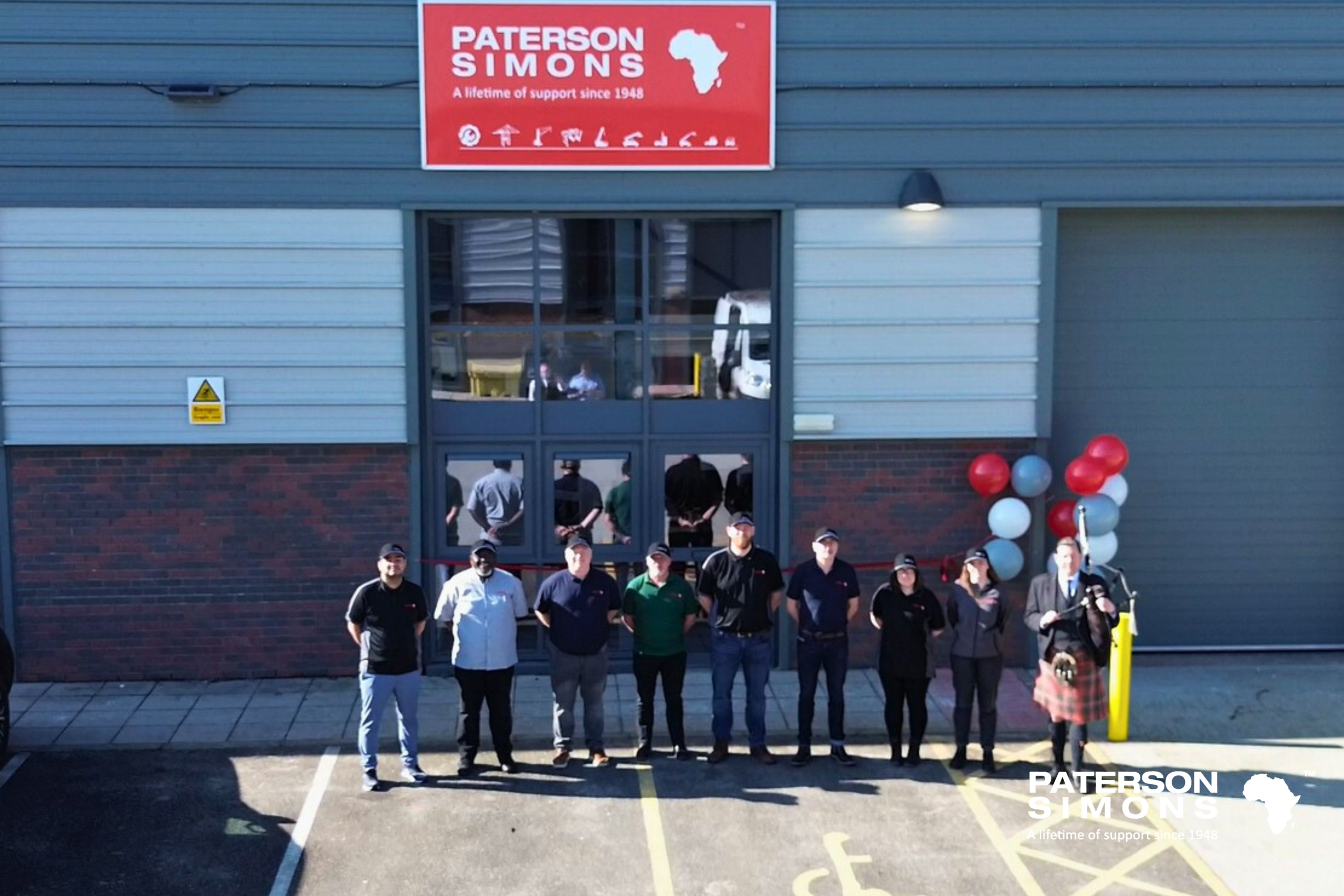 MEET THE TEAM: THE PATERSON SIMONS GROUP'S WARRANTY & SERVICE OFFICE IN GRANGEMOUTH, SCOTLAND!